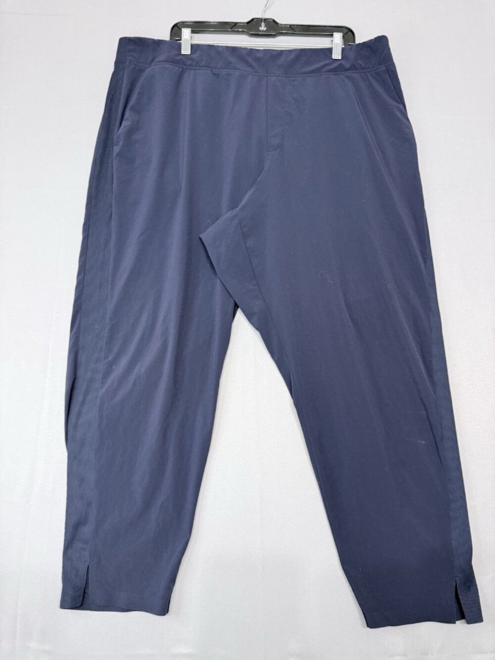 Athleta Brooklyn Mid Rise Ankle Pants Womens 20 Blue Performance Pull On